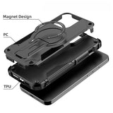 MagSafe Hidden Stand Armor Case for iPhone Series